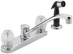 Peerless P225LF Classic Two Handle Kitchen Faucet, Chrome. Fixed Price $97.63.