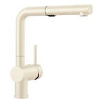 Blanco Linus 1.5-GPM Low Arc Pull-out Dual Spray Kitchen Faucet, Biscuit 526372. Fixed Price $399.99.