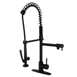 Kingston Brass LS850.DL Concord 1.8 Gpm Hole Pre-rinse Kitchen Black. Fixed Price $555.72.