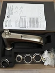 Brizo T67361-NKLHP Two Roman Tub Faucet Trim Luxe Nickel Less Handles. Fixed Price $194.99.
