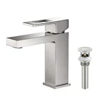 Kibi Cubic Brass Single Handle Bathroom Vanity Sink Faucet KBF1002 Brand New. Fixed Price $95.00.