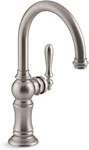 Kohler 99264-VS, Swivel Spout Bar, Kitchen Sink Faucet, Vibrant Stainless Steel. Fixed Price $350.00.