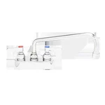 T&s Brass B-1117 4" Wall Mount Workboard Faucet W/ 10" Swing Spout. Fixed Price $134.49.
