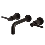 Kingston Brass KS812.DL Concord 1.2 Gpm Wall Mounted Widespread - Bronze. Fixed Price $337.97.