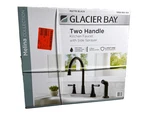 Glacier Bay Melina Double-handle Kitchen Faucet With Side Sprayer Matte Black. Fixed Price $59.88.