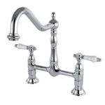 Kingston Brass KS1171BPL Bel-air Bridge Kitchen Faucet. Fixed Price $243.58.