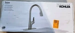 Kohler Trove One Handle Pull Down Spray Kitchen Faucet Stainless Steel R33300-VS. Fixed Price $119.99.