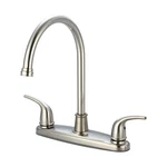 Olympia Faucets K-5370 Accent 1.5 Gpm Low Lead Widespread Kitchen Nickel. Fixed Price $100.38.