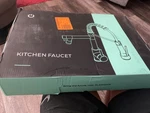Forious Single Handle Pull Out Sprayer Kitchen Faucet Deckplate Not Included. Fixed Price $49.99.