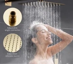 Esnbia 10" Shower Head, Stainless Steel Rainfall Ceiling Mount He.... Fixed Price $35.00.