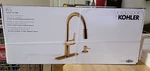 Kohler Koi R22940-SD-2MB Kitchen Faucet Vibrant Brushed Moderne Brass. Fixed Price $199.99.