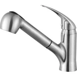 Anzzi Del Acqua Brushed Nickel Single Handle Pull-out Kitchen Faucet. Fixed Price $167.99.