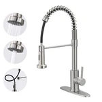 Llave De Agua Grifos Con Rociador Extra Ble Para Cocina,rv, Bar Fregad. Fixed Price $83.41.