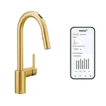 Moen Align Smart Pulldown Faucet - Brushed Gold (7565EVBG). Fixed Price $420.00.