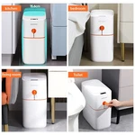Waterproof Automatic Motion Sensor Trash Can For Bathroom Bedroom Home Office Od. Fixed Price $61.50.