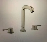 Grohe Essence Widespread Deck Mounted Bathroom Faucet Hard Brushed Nickel 20297. Fixed Price $269.73.