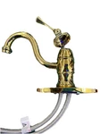 Kingston Brass KB3402BL Kitchen & Bathroom Faucet - Gold. Fixed Price $85.00.