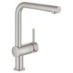 Grohe 30300DC0 Minta Pull-out Kitchen Faucet Dual Spray 1.75 Gpm Supersteel. Fixed Price $487.82.
