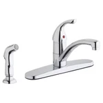 Elkay LK1001CR Four Hole Deck Mount Kitchen Fct With Lever Handle & Side Spray. Fixed Price $85.00.