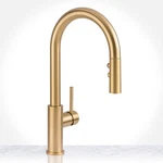 Miseno MNO191L Mia 1.8 Gpm Pull Down Kitchen Faucet - Champagne Gold. Fixed Price $245.23.