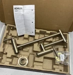 Kohler Contemporary Wall-mount Pot Filler Kitchen Faucet 35745-BV. Fixed Price $499.99.