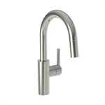 Newport Brass 1500-5223/15 East Linear Prep/bar Pull Down Faucet Polished Nickel. Fixed Price $1344.00.