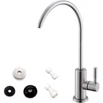Stylish Stainless Steel Drinking Water Faucet For Kitchen Sinks - Easy Install. Fixed Price $51.98.