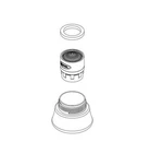 Proflo OBPF5F30004 1.2 Gpm Aerator - Nickel. Fixed Price $18.01.
