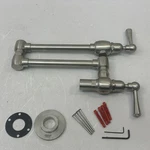 Grohe Silkmove Realsteel Wall Mounted Pot Filler Stainless 31041SD0. Fixed Price $721.85.
