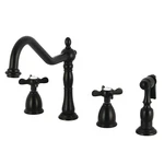 Kingston Brass KB179.BEXBS Essex 1.8 Gpm Widespread Kitchen - Black. Fixed Price $347.72.