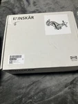Ikea Runskar 305.331.53 Bathroom Sink Faucet Silver Handles 22399. Fixed Price $60.00.