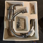 Open Box Ikea Olskar Faucet Stainless Chrome 802.190.33 Watersense Bathroom. Fixed Price $50.00.