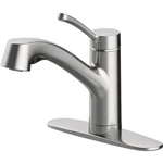 Glacier Bay Mckenna Single-handle Pull-out Kitchen Faucet Stainless Steel. Fixed Price $50.00.