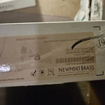 Newport Brass Miro Bathroom Faucet 1600/56 F/ Black. Fixed Price $950.00.