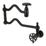 Kingston Brass KS210.RX Belknap 4.5 Gpm Wall Mounted Hole Pot - Black. Fixed Price $516.72.