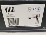 Vigo Davidson Hole Single-handle Bathroom Faucet Brushed Nickel VG01043BN. Fixed Price $79.94.