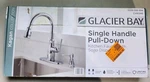 Glacier Bay Kagan Pull Down Sprayer Kitchen Faucet W/ Soap Dispenser In Chrome. Fixed Price $59.97.