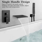 Matte Black Single-handle 1-SPRAY Showerhead Tub Faucet M6502-A-MB Casainc. Fixed Price $93.95.
