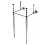 Kingston Brass VPB3314 Edwardian 14" Console Base - Nickel. Fixed Price $1052.97.