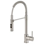 Ikea Vimmern Stainless Steel Kitchen Faucet Built-in Hand Sprayer 103.052.89 New. Fixed Price $80.00.