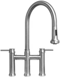 Whitehaus WHS6900-PDK Waterhaus 1.5 Gpm Bridge Pull Down Kitchen Stainless. Fixed Price $595.00.