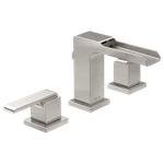 Delta Ara 3568LF-SSMPU Two Handle Widespread Channel Bathroom Faucet Stainless. Fixed Price $719.00.