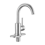 Uimoso Single Handle Kitchen Sink Faucet With Brushed Nickel Finish. Fixed Price $39.80.