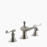 Kohler T16122-4-BN Revival Deck-mount Tub Faucet Trim, Vibrant Brushed Nickel. Fixed Price $799.99.