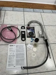 Delta Trinsic 9159T-AR-DST Single Handle Pull-down Kitchen Faucet Used Partial. Fixed Price $50.00.