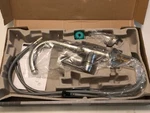 Hansgrohe Talis Prep Kitchen Faucet W/pull Down 2 Spray Head Polished Nickel. Fixed Price $219.95.