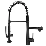 Kitchen Faucet Single Handle Pull Down Sprayer Matte Black AM-3040C Aimadi Hole. Fixed Price $179.99.