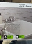 Homewerks Worldwide Laundry Faucet 2-HANDLE In CHROME-16-U42WNCHB New. Fixed Price $25.00.