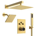 Everstein 12 In. High-pressure Rainfall Faucet Dual Showerheads System. Fixed Price $475.00.
