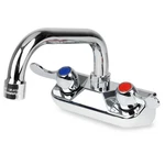 Kwode 4 Center Commercial Hand Sink Faucet With 6 Swivel Spout, Dual Lever .... Fixed Price $103.80.